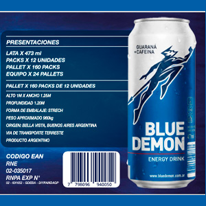 Energizante Regular 473 cc.